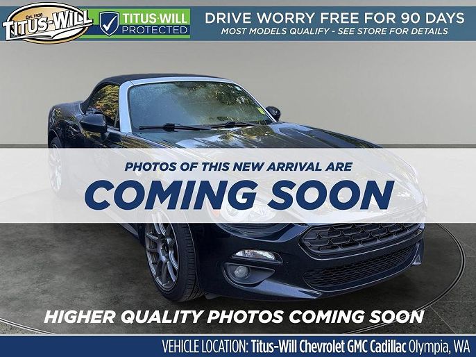 2018 Fiat 124 Spider Lusso