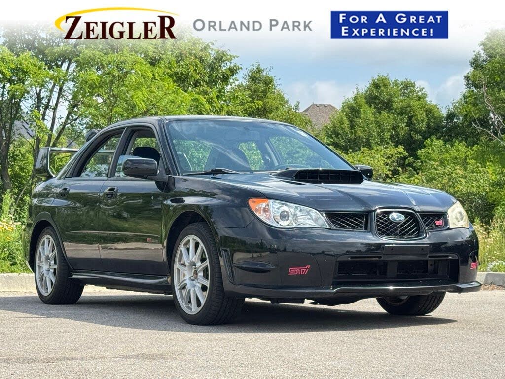 2007 Subaru Impreza WRX STi Base w/Silver Wheels