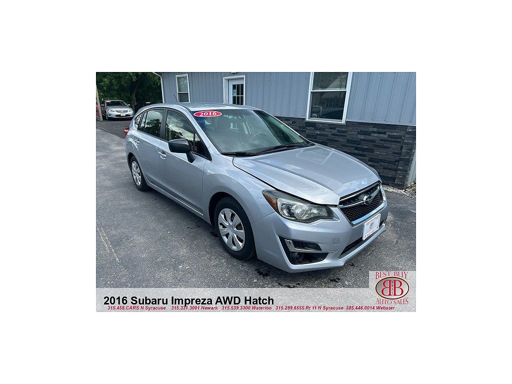 2016 Subaru Impreza 2.0i PZEV