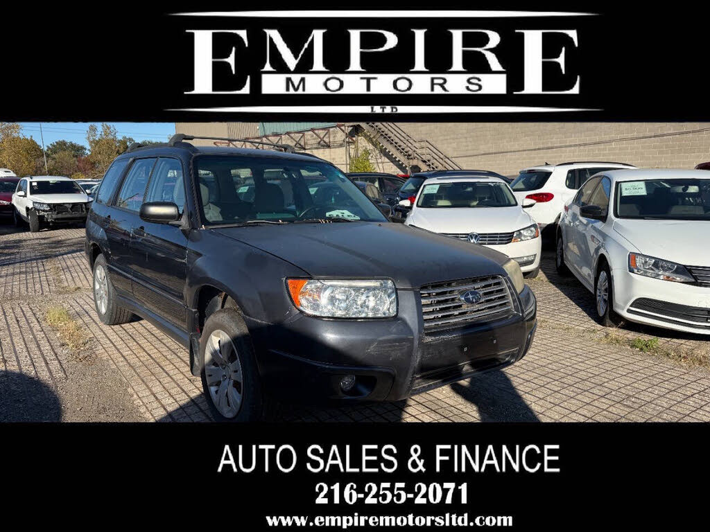 2008 Subaru Forester 2.5 X