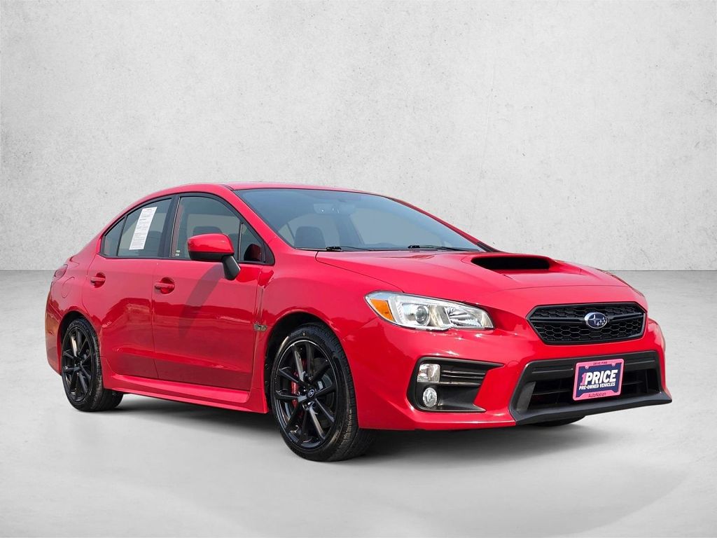 2020 Subaru WRX Series.White