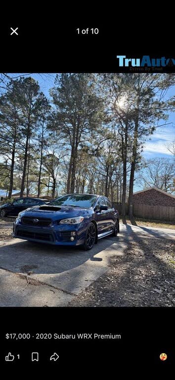 2020 Subaru WRX Premium