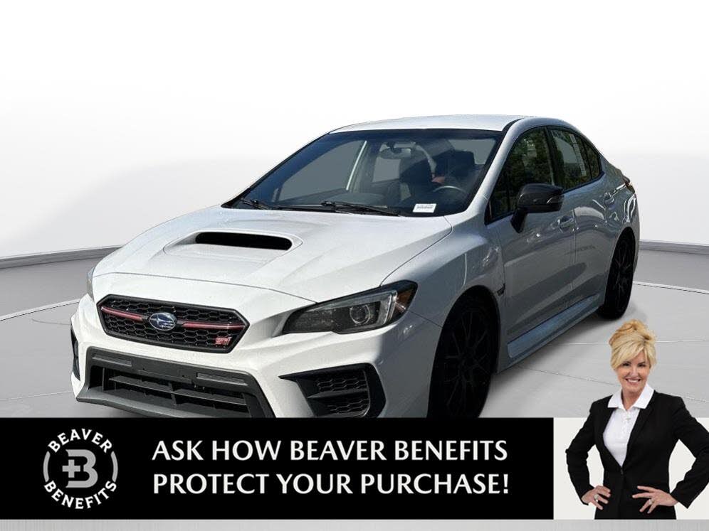 2020 Subaru WRX STI Series.White