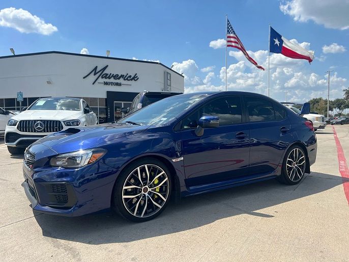 2020 Subaru WRX STI Series.White
