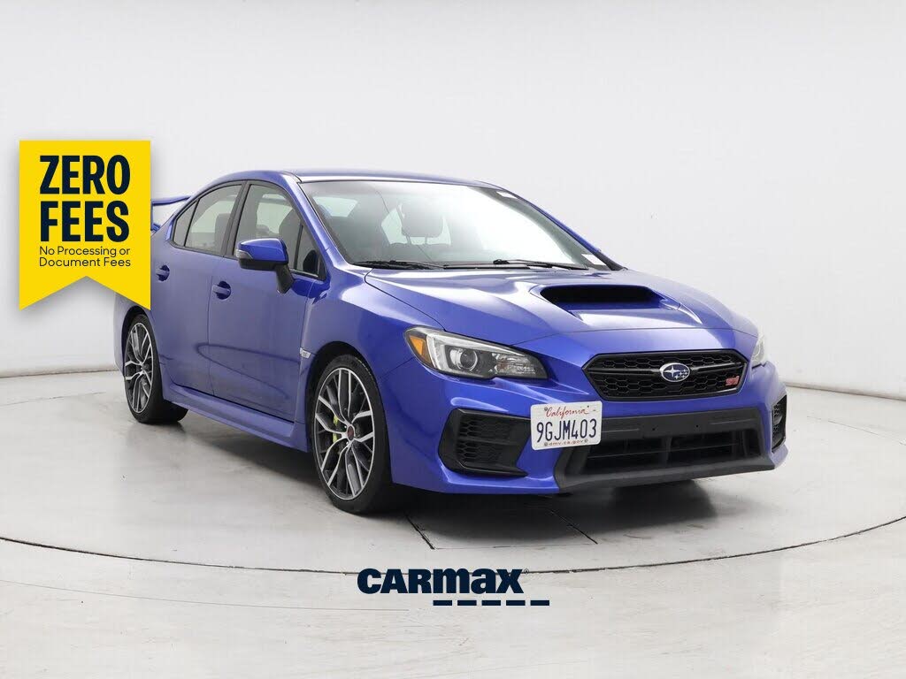 2020 Subaru WRX STI Series.White