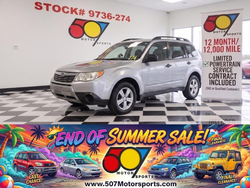 2010 Subaru Forester 2.5X Limited