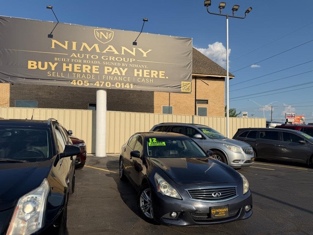 2012 Infiniti G Sedan G37 Journey