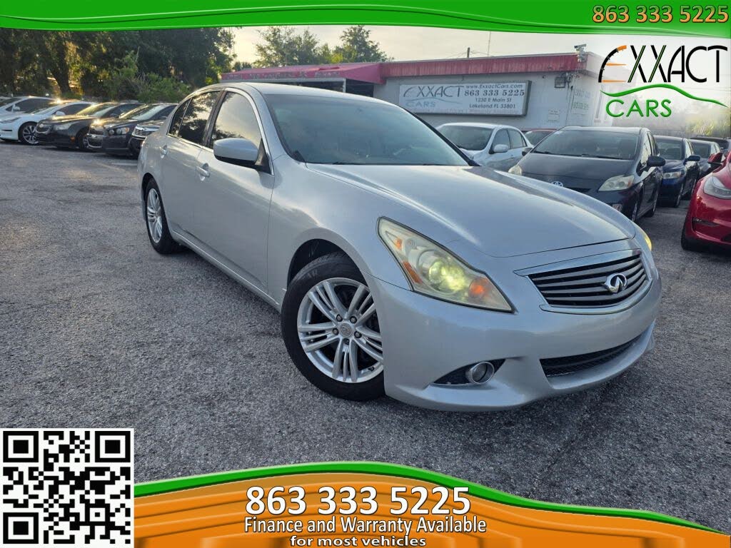 2011 Infiniti G Sedan G37 Journey
