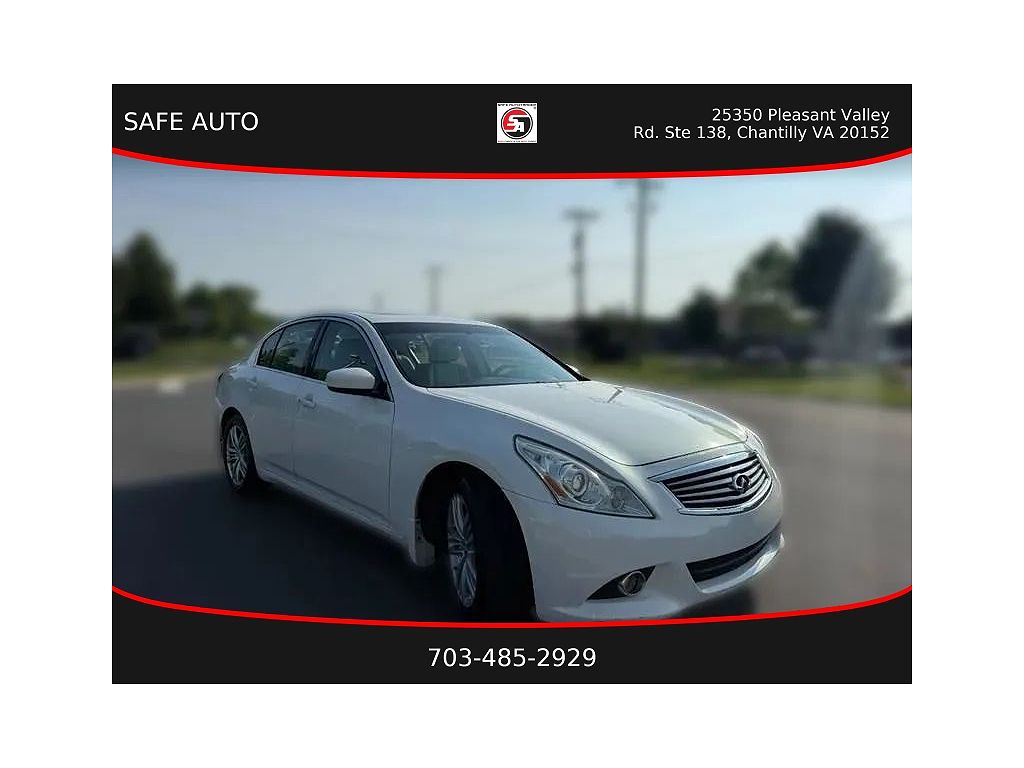 2012 Infiniti G37 G37 Sport
