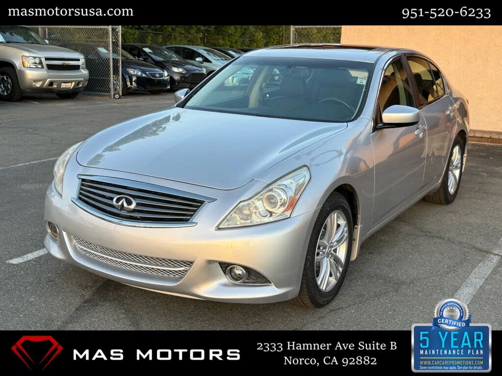 2012 Infiniti G Sedan G37 Journey
