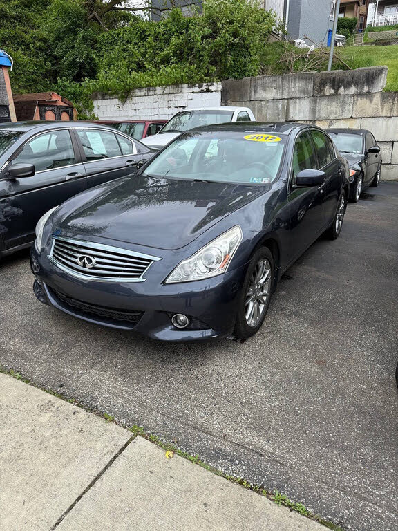 2012 Infiniti G Sedan G37x