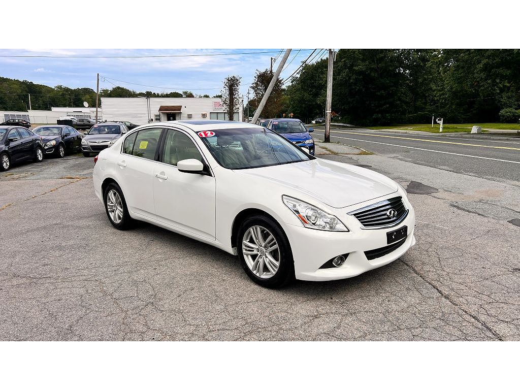 2012 Infiniti G37 G37x