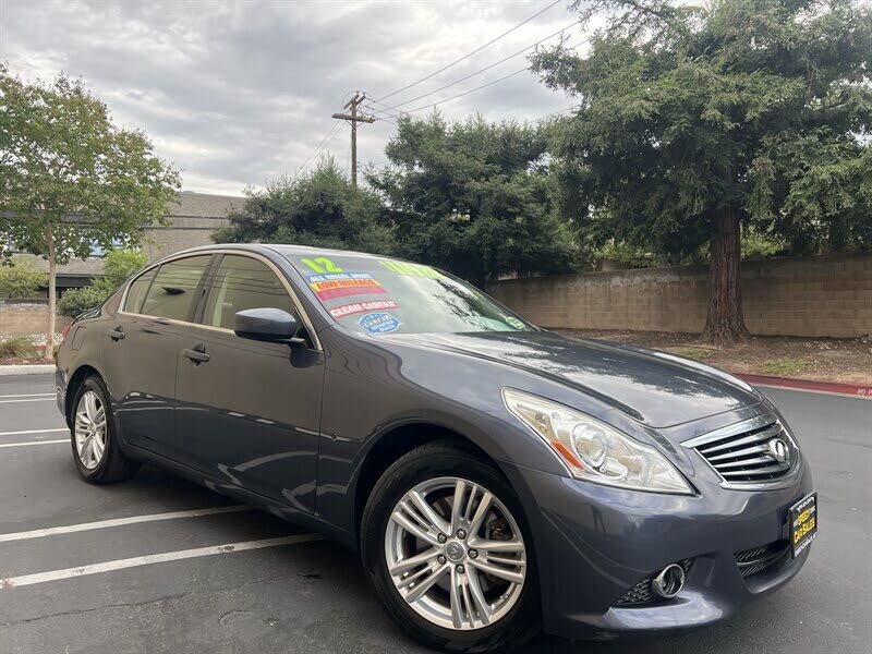 2012 Infiniti G37 G37x