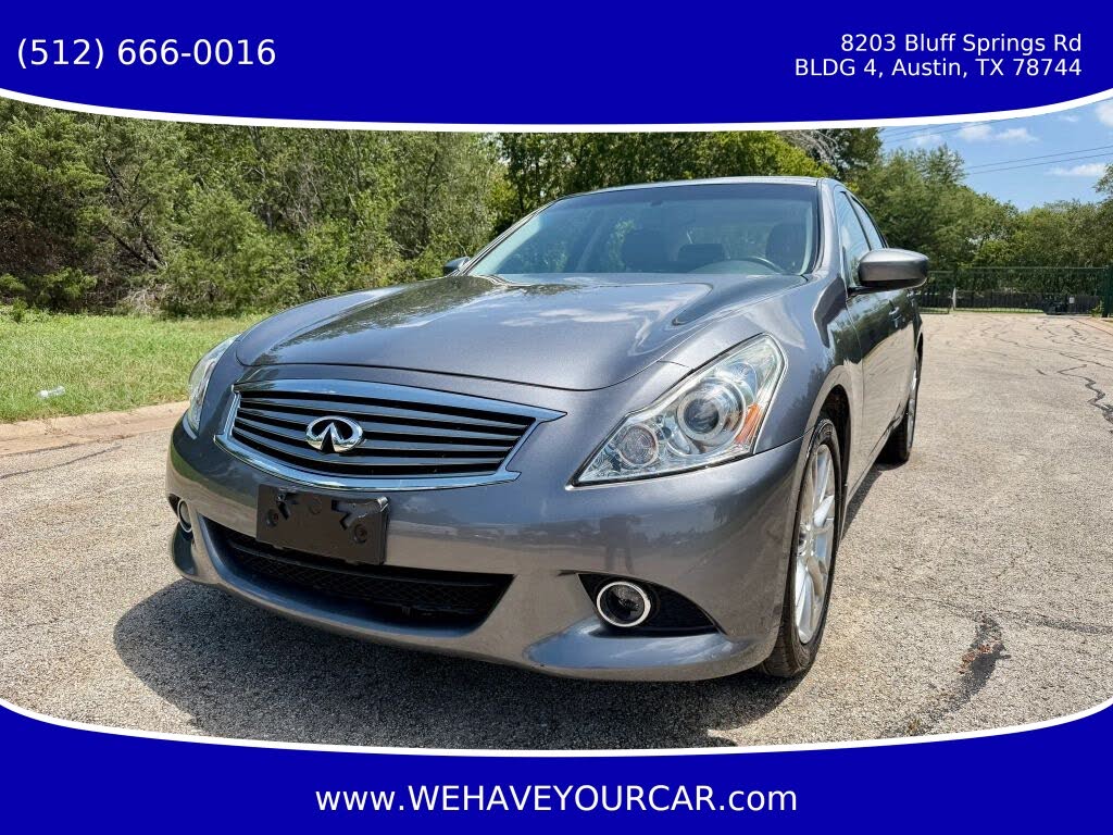 2012 Infiniti G37 G37x