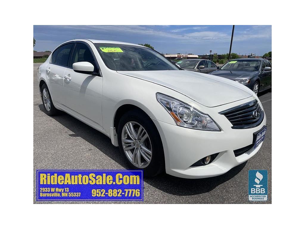 2012 Infiniti G37 G37x