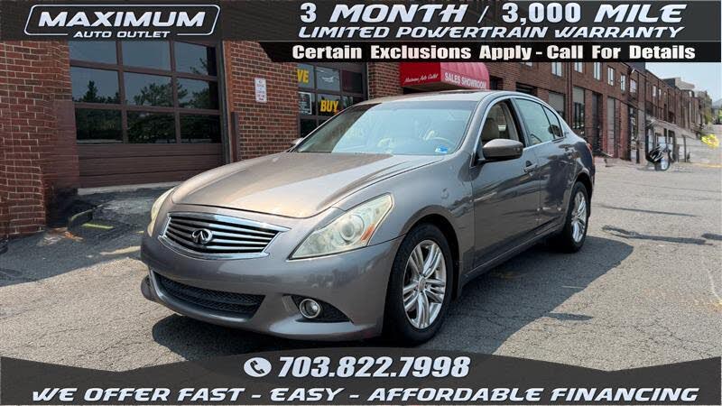 2011 Infiniti G Sedan G37x