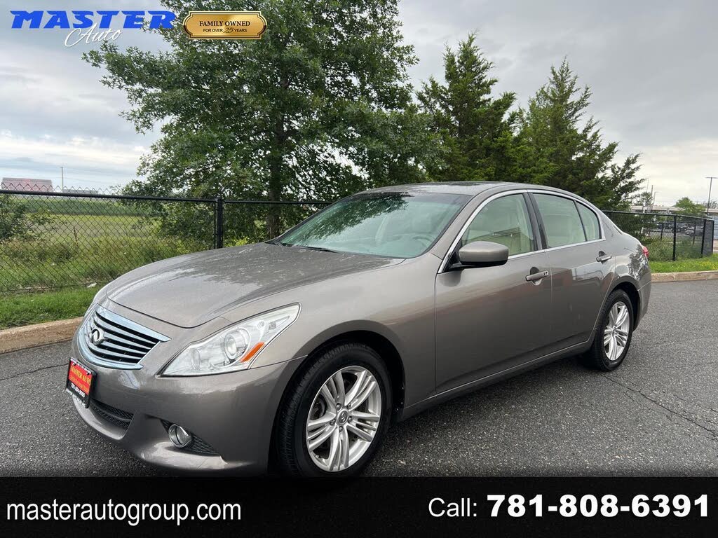 2013 Infiniti G Sedan G37x