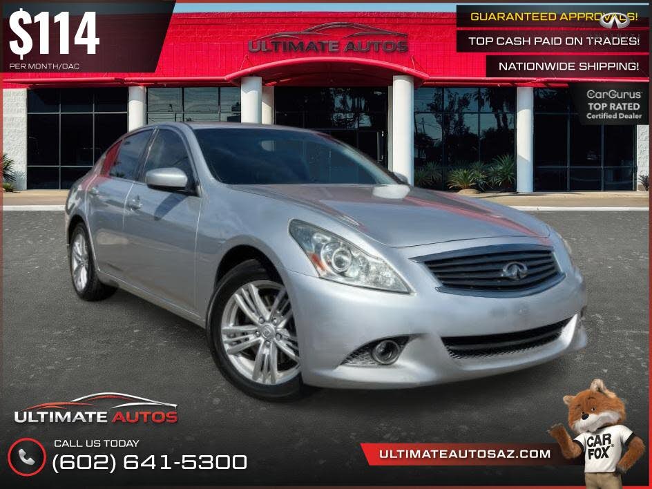 2011 Infiniti G Sedan G37x