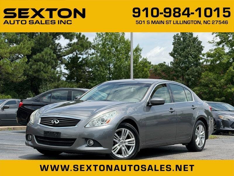 2013 Infiniti G Sedan G37x