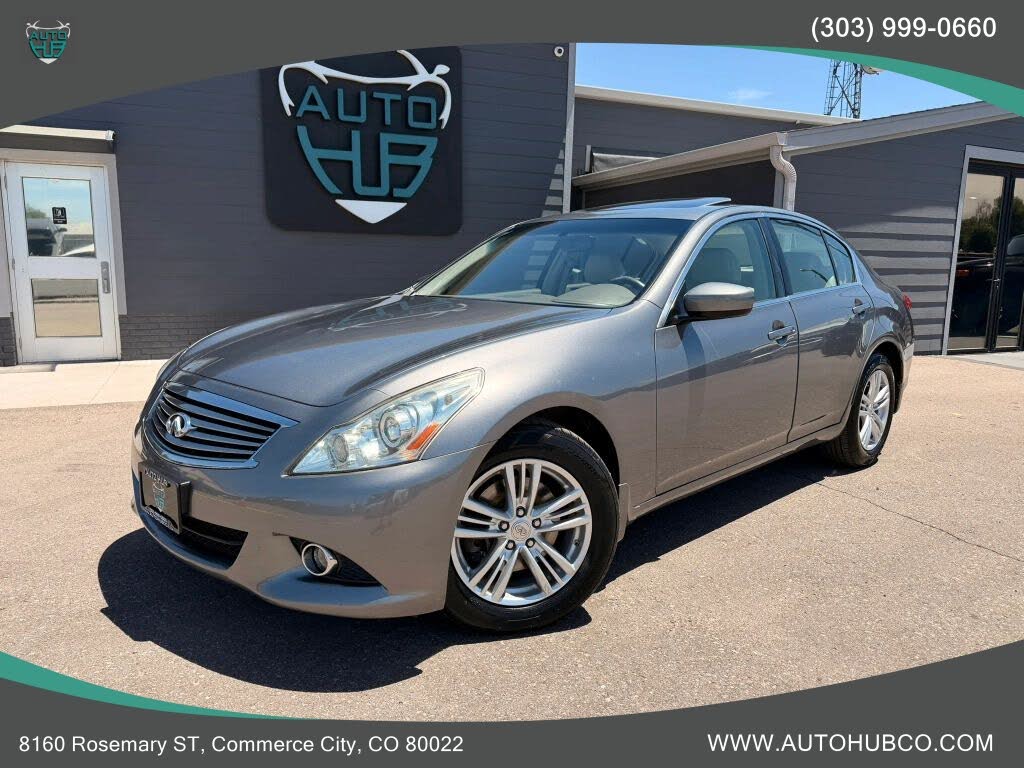 2012 Infiniti G Sedan G37x