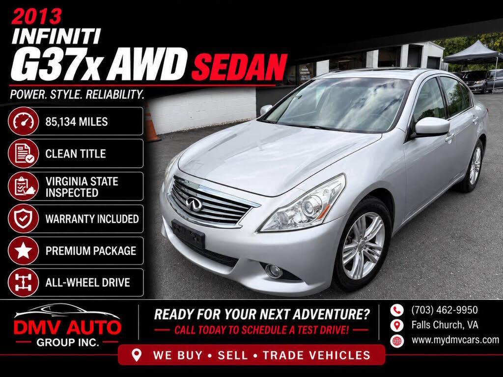 2013 Infiniti G37 G37x