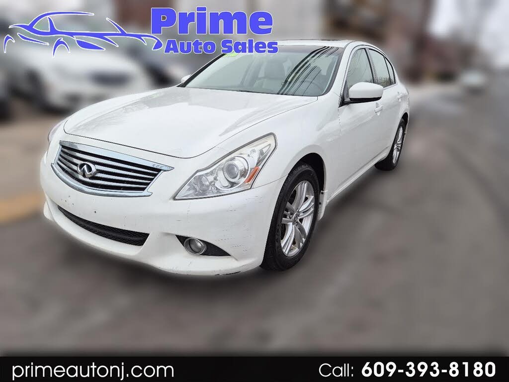 2012 Infiniti G Sedan G37x