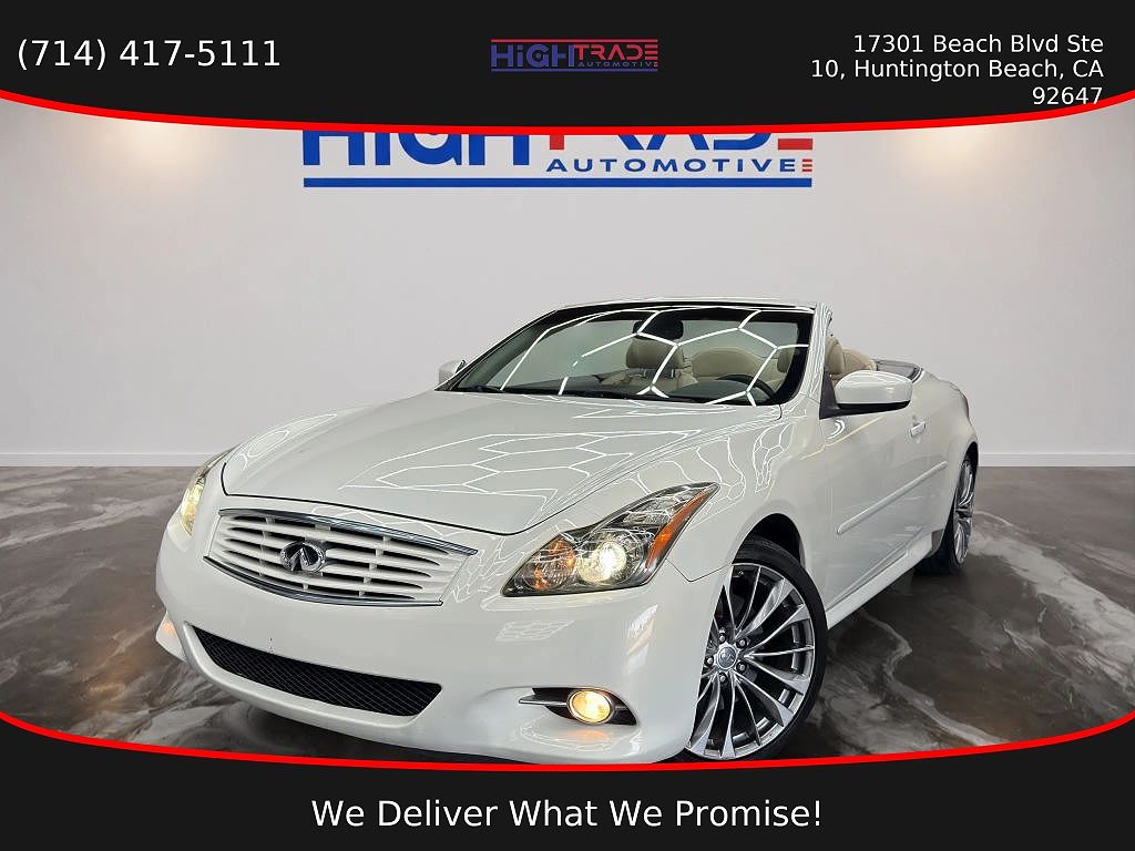 2011 Infiniti G Convertible G37
