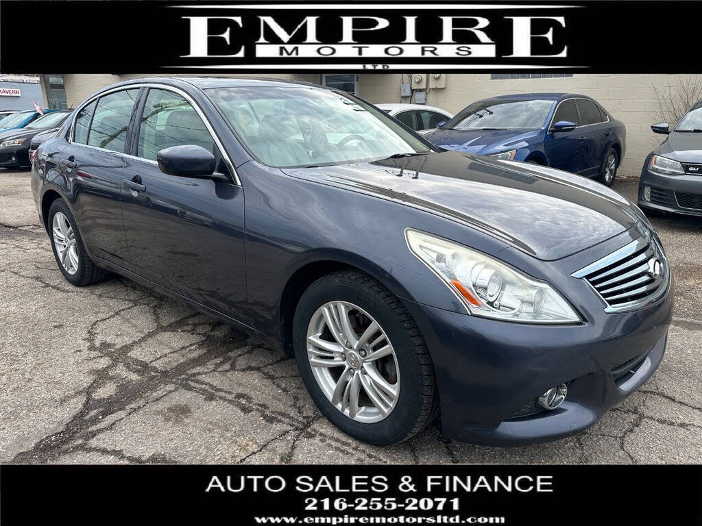 2012 Infiniti G Sedan G25x
