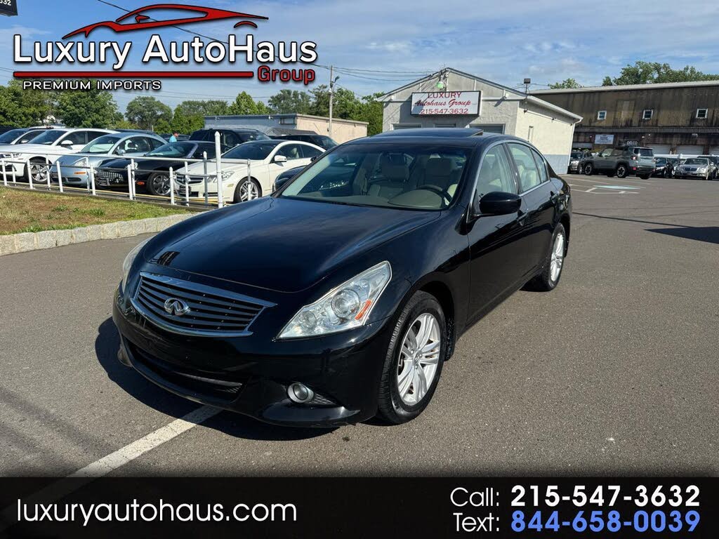 2012 Infiniti G Sedan G25x
