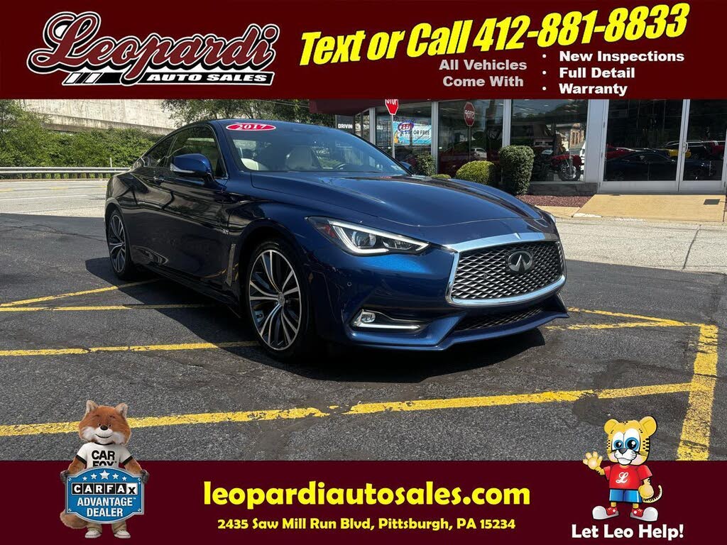2017 Infiniti Q60 3.0t Premium