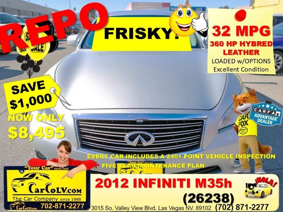 2012 Infiniti M35 M35h