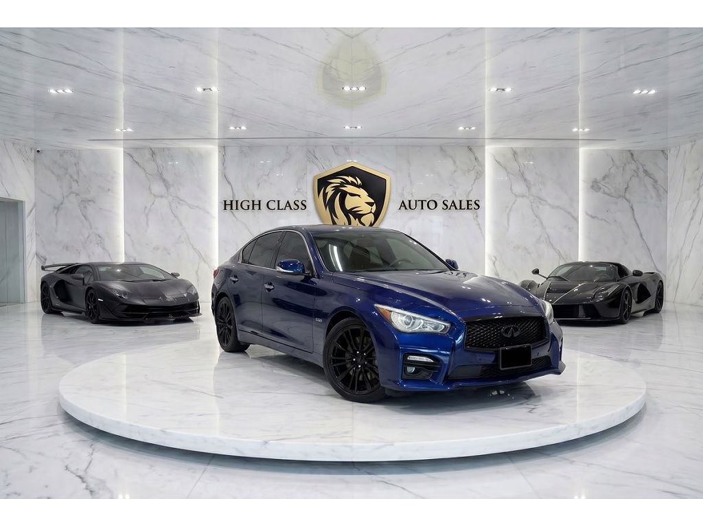 2017 INFINITI Q50 Red Sport 400