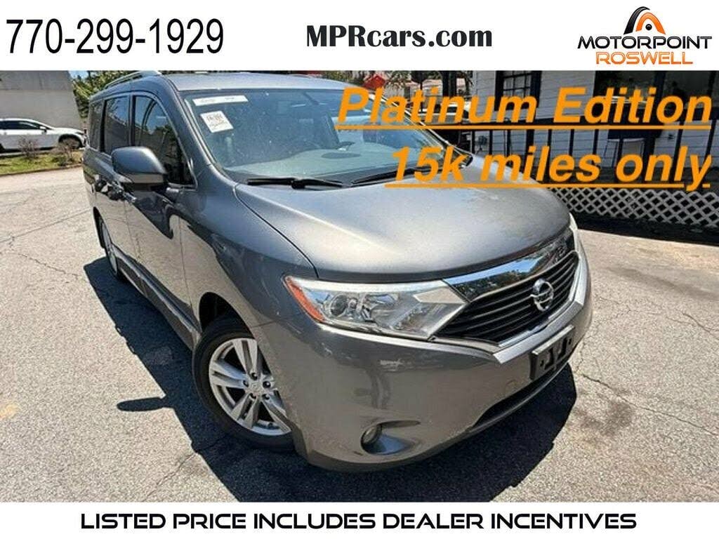 2016 Nissan Quest Platinum