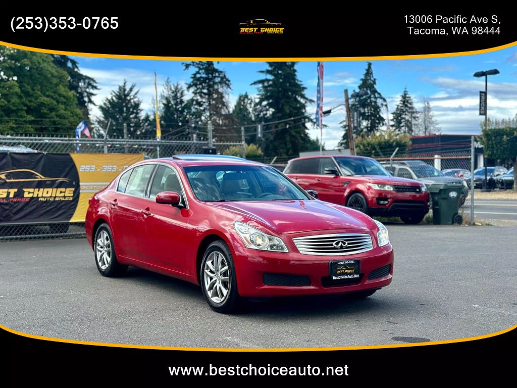 2008 Infiniti G35 x