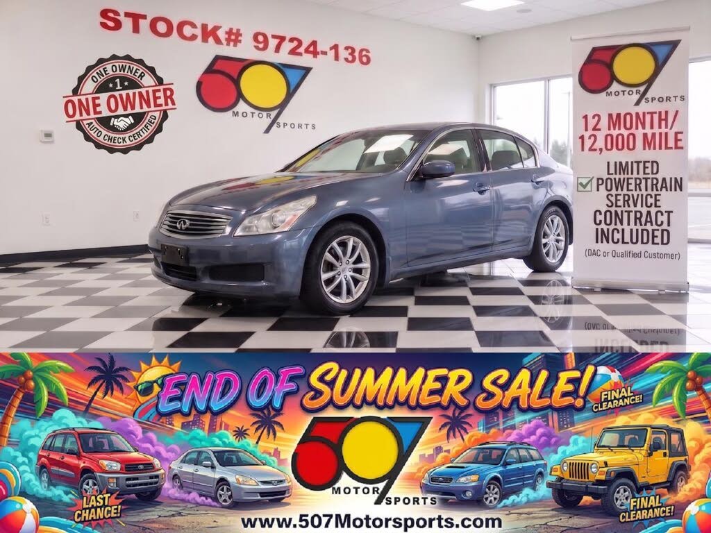 2008 Infiniti G35 x
