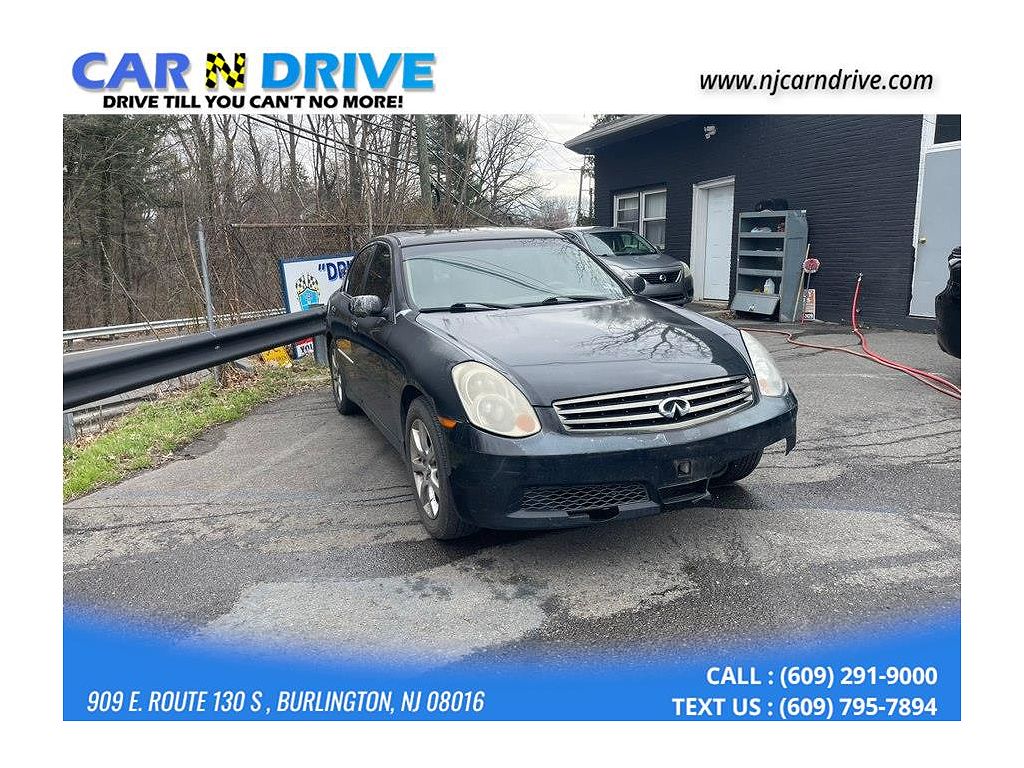2006 Infiniti G35 x