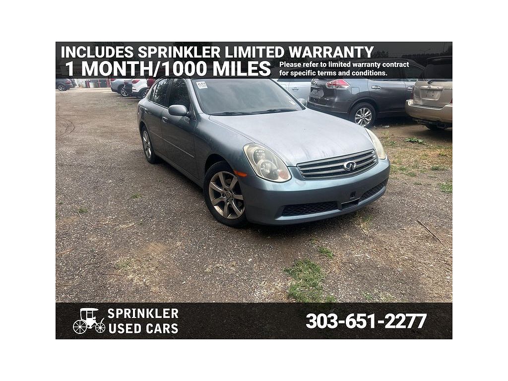 2005 Infiniti G35 x