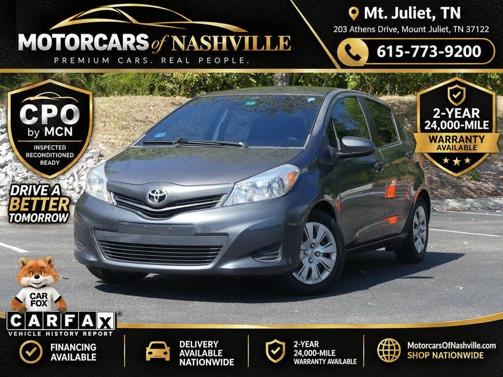 2013 Toyota Yaris LE