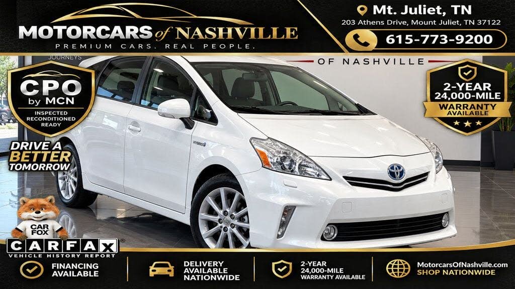 2014 Toyota Prius v Five