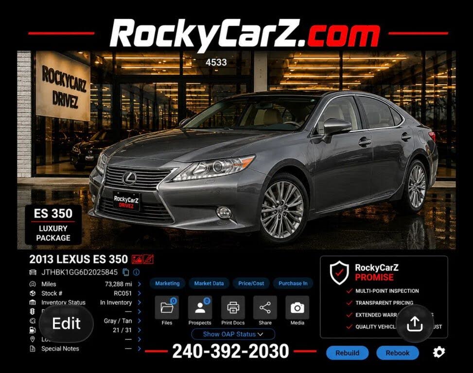 2013 Lexus ES 350