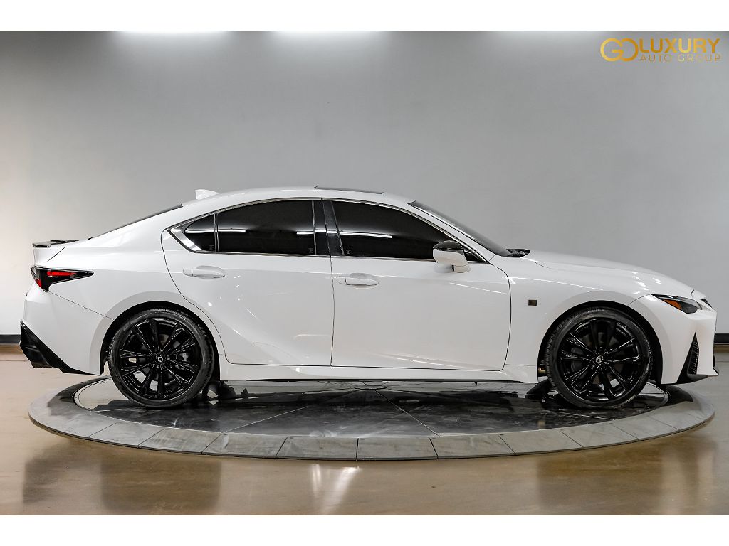 2025 LEXUS IS 350 F SPORT Design Package/ Rioja Red/Power Moonroof/Illuminated Trunk Sill