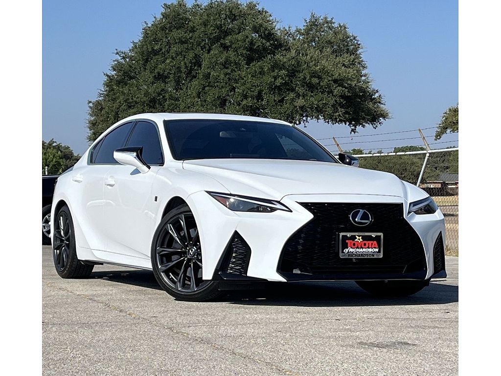 2023 LEXUS IS 350 350 F Sport Design w/Red-Interior/Sunroof/19-in Al