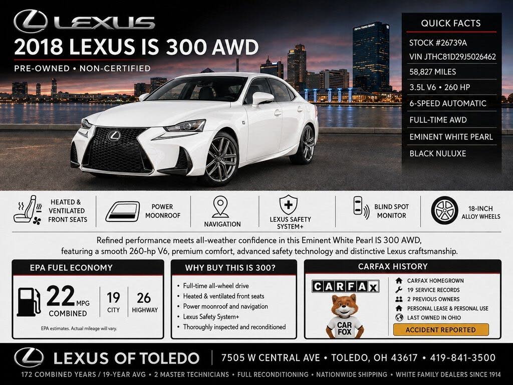 2018 Lexus IS 300