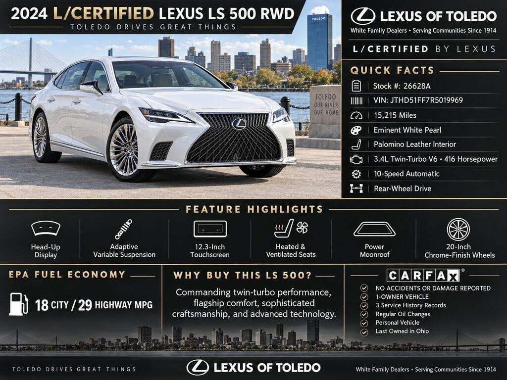 2024 Lexus LS 500 500