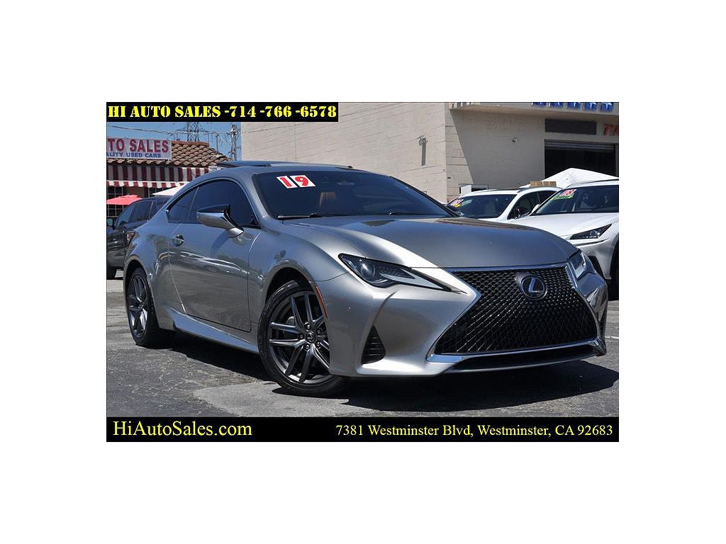 2019 Lexus RC F SPORT