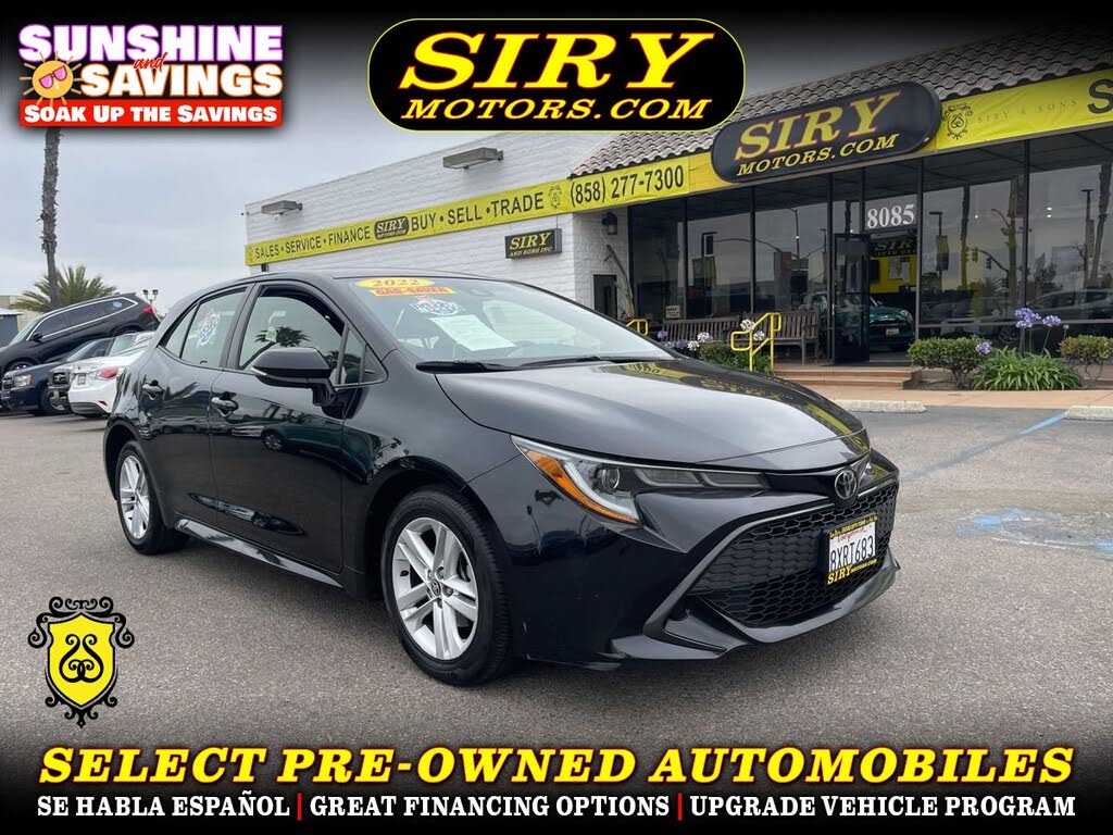 2022 Toyota Corolla Hatchback SE Nightshade Edition