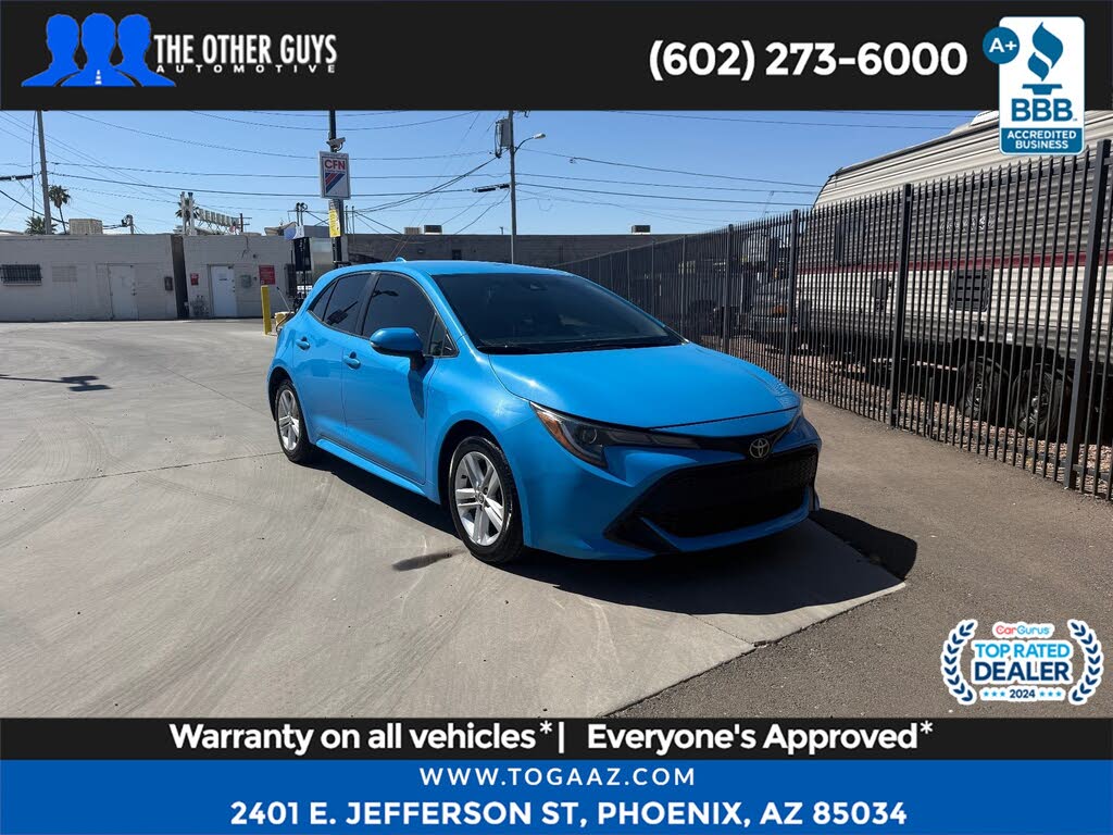 2019 Toyota Corolla Hatchback XSE