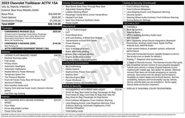 2023 Chevrolet TrailBlazer ACTIV
