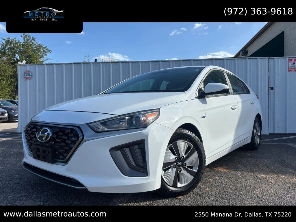 2020 Hyundai Ioniq Blue