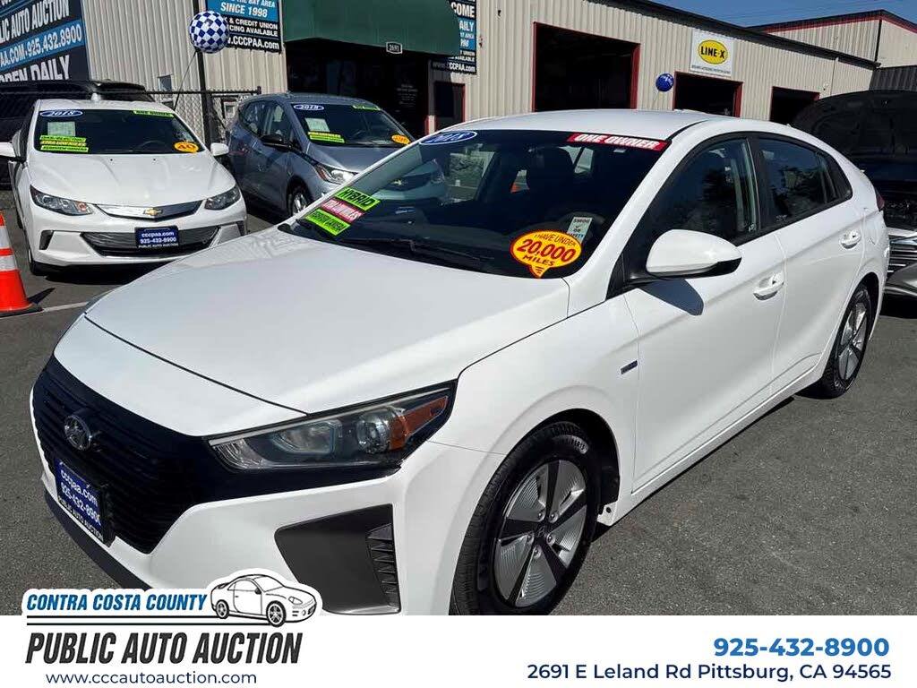 2018 Hyundai Ioniq Hybrid Blue
